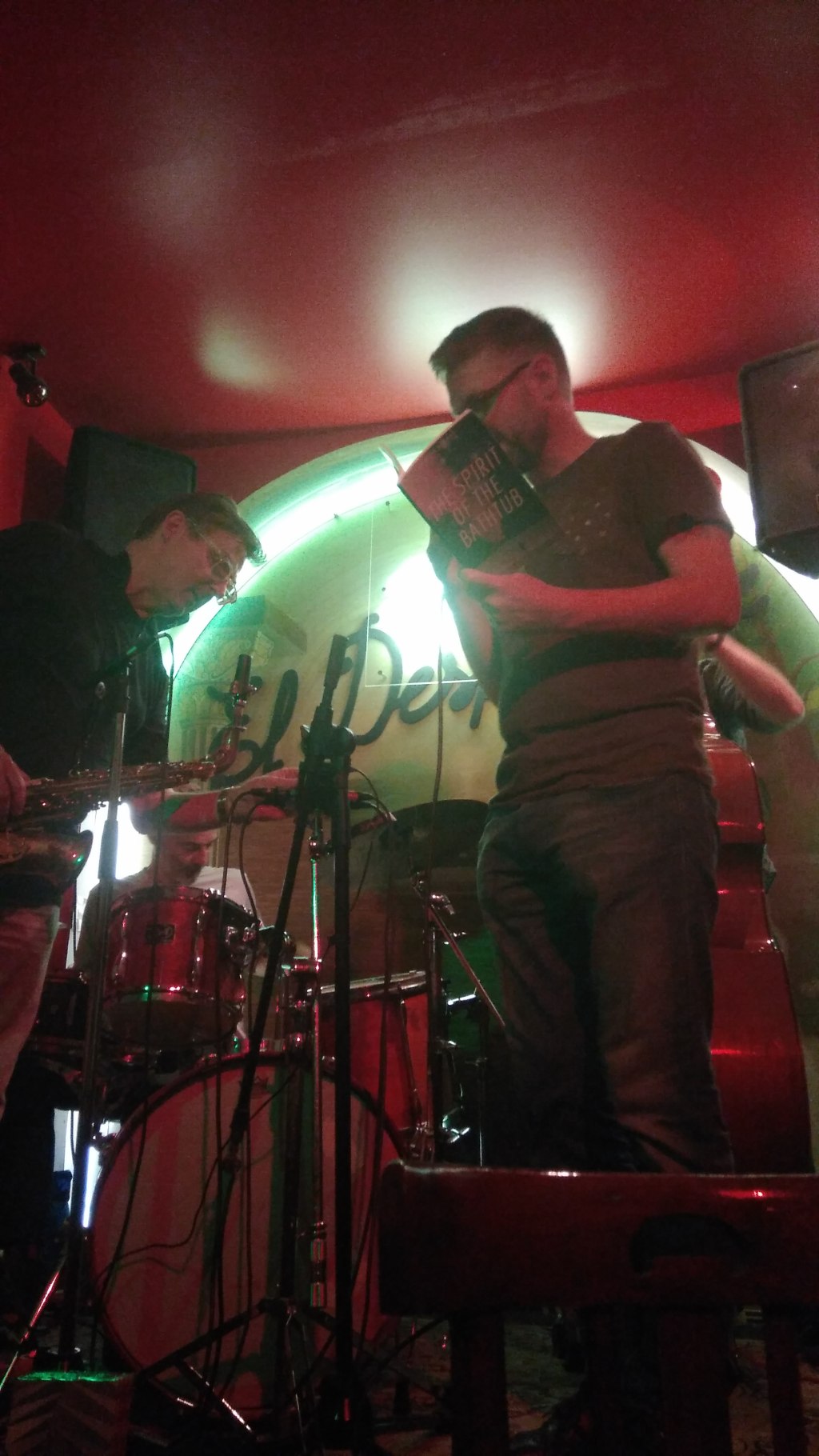 IMPROV JAZZ WITH POETRY FROM THE&nbsp;BATHTUB