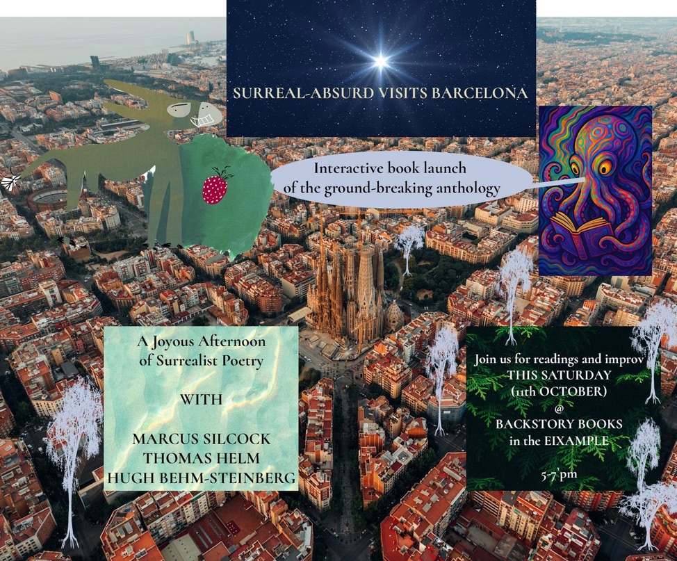 Mercurius Launch at Backstory Books in&nbsp;Barcelona